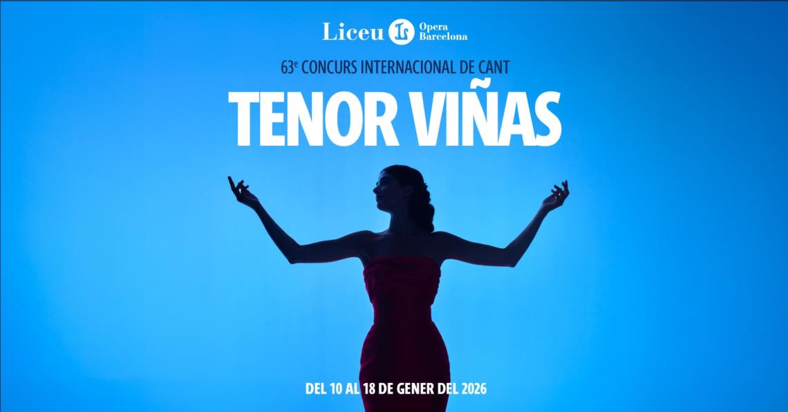 El Concurs Tenor Viñas potencia la categoria d’Oratori-Lied en la seva 63a edició 