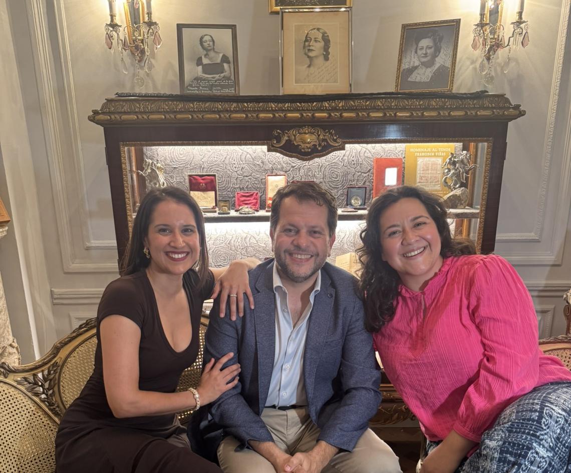 Sara Blanch, Roger Padullés i Adriana González 
