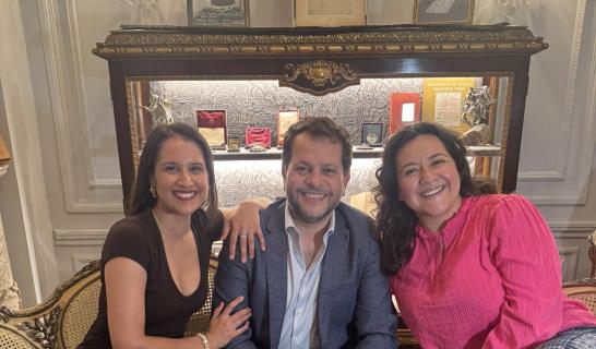 Sara Blanch, Roger Padullés i Adriana González 